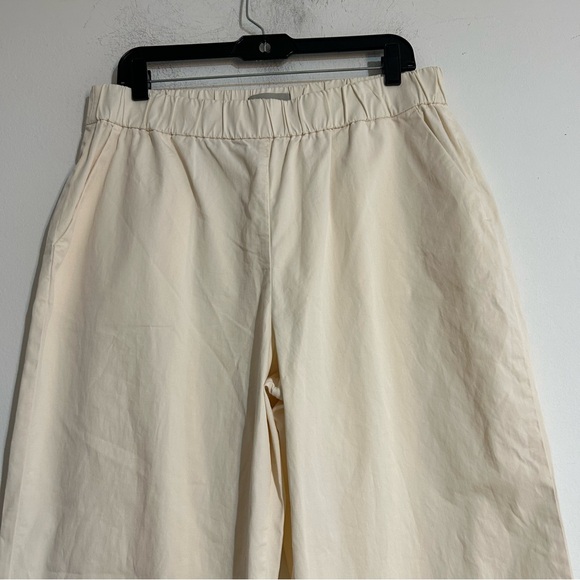 Everlane The Easy Wide Leg Pants Canvas Beige Size XL Neutral Minimal Capsule - Picture 4 of 9